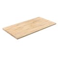 Global Industrial Workbench Top - Maple Butcher Block Safety Edge, 72 W x 36 D x 1-3/4 Thick 601369